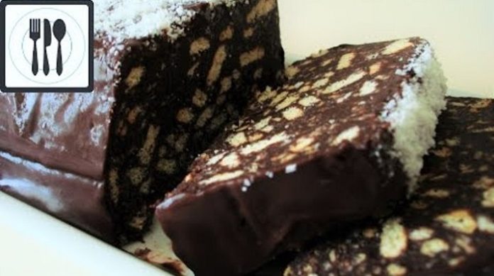 Шоколадное пирожное без выпечки. Съедается быстрее, чем готовится!