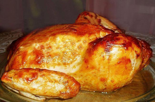 Праздничная курица в медово - горчичном соусе в духовке — вся семья в восторге!