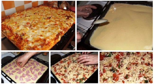 Простой рецепт пышной домашней пиццы в духовке. Всегда пеку только так — объедение!