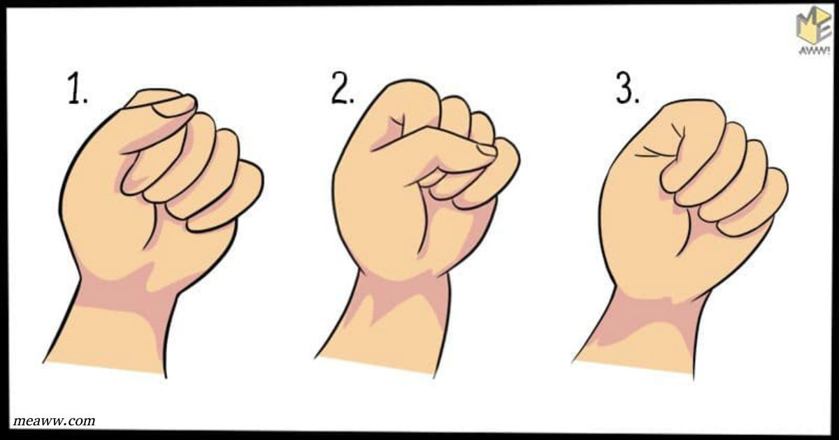 Сожмите руку в кулак - узнаете 1 важный секрет вашей личности
