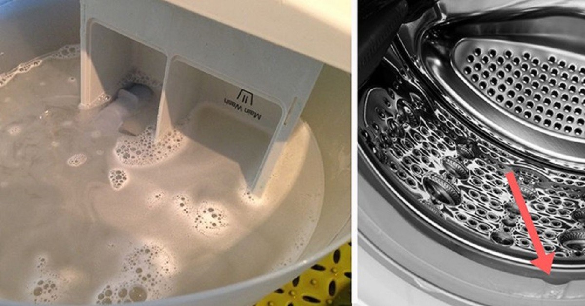 5 элементарных трюков, которые помогут очистить стиральную машину