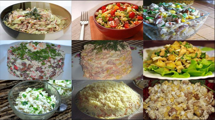9 вкуснейших салатов, которые точно выручат Вас и в будни, и в праздники