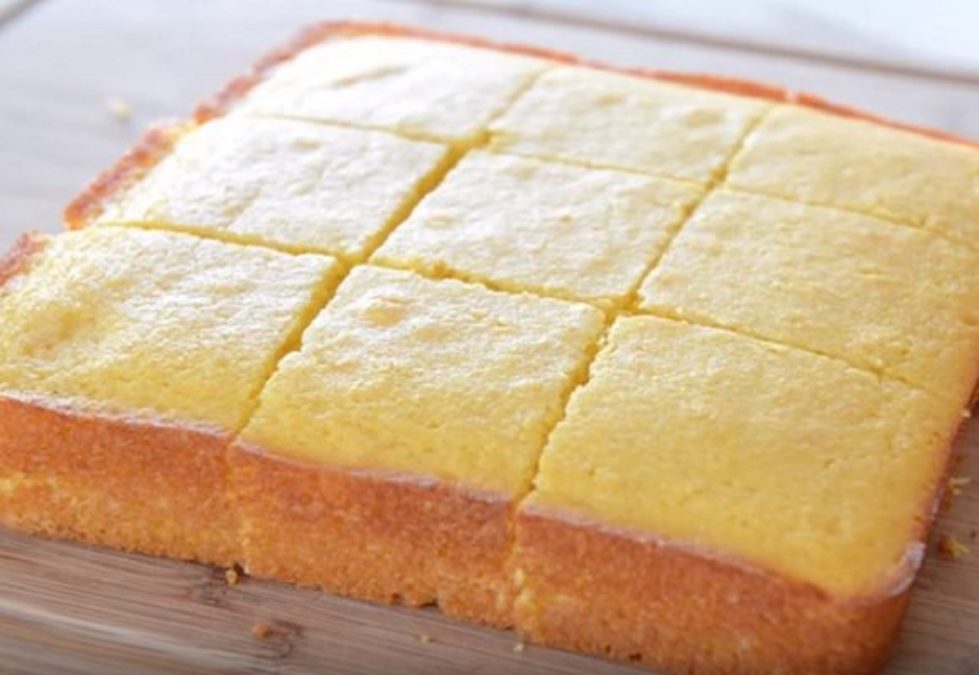 Пирог с кукурузной мукой – очень удачный рецепт домашней выпечки!