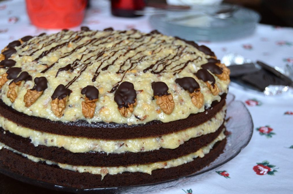 Немецкий торт — вкуснейший десерт с потрясающе нежным кремом