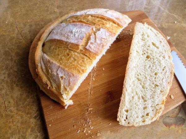 Домашний хлеб без замеса: проще быть не может! Пышный, с хрустящей корочкой…