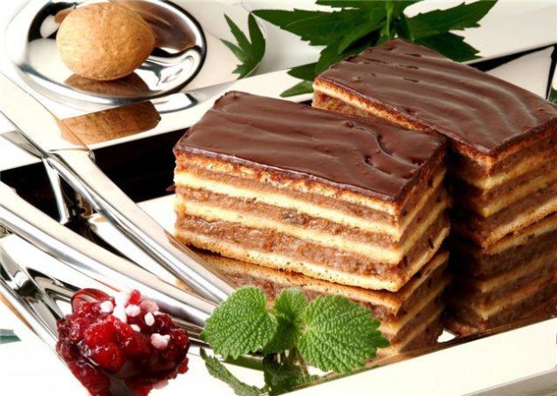 Попробуйте это нежное праздничное пирожное “Грета Гарбо” и вы не забудете этот вкус!