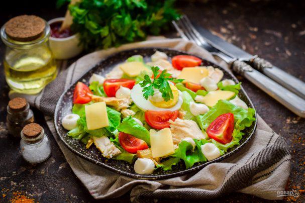 Не знаете что съесть поздно вечером — 5 рецептов полезных диетических салатов!