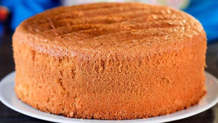 Простейший рецепт пышного универсального бисквита для идеального торта!