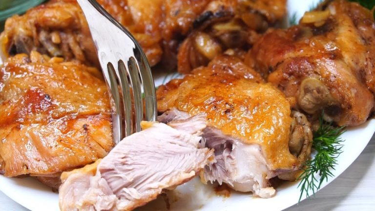 Курица тушенная в пиве на сковороде - необычайно нежное и сочное мясо!
